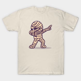 Cute Mummy Dabbing Cartoon T-Shirt